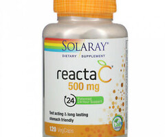 Solaray Reacta C Elderberry 120 VegCaps
