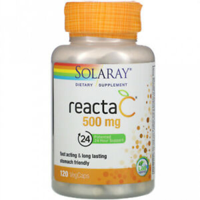 Solaray Reacta C Elderberry 120 VegCaps