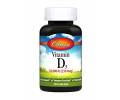 Carlson Vitamin D3 10,000 120SoftGels