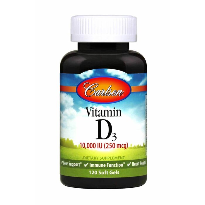 Carlson Vitamin D3 10,000 120SoftGels