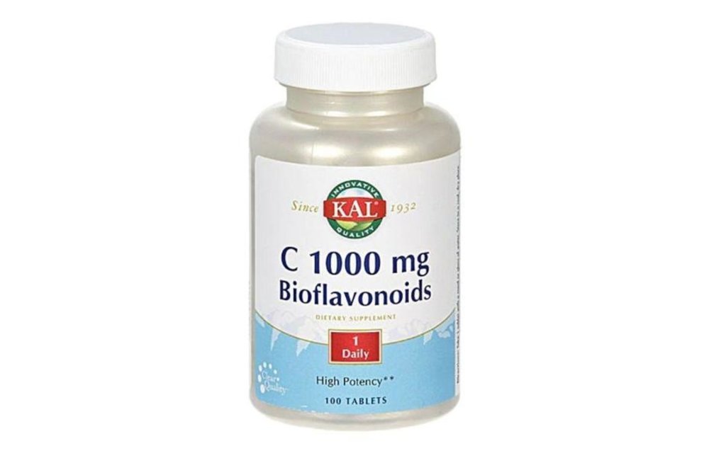 Vitamin C-1000mg Bioflavonoids 100 Tabs