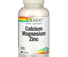 Solaray Calcium Magnesium Zinc 250VegCaps