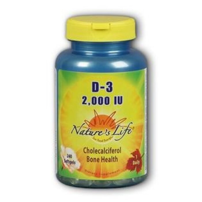 Natures Life Vitamin D 2,000 IU 240