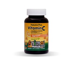Nature's Plus Nature's Plus Animal Parade Children's Chewable Vitamin C Orange Flavor 90 Chewables
