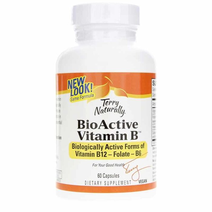 Terry Naturally Terry Naturally BioActive Vitamin B - 60 Capsules