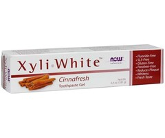 NOW FOODS XyliWhite™ Cinnafresh Toothpaste Gel
