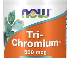 NOW FOODS NOW Foods Tri-Chromium™ 500 mcg with Cinnamon Veg Capsules