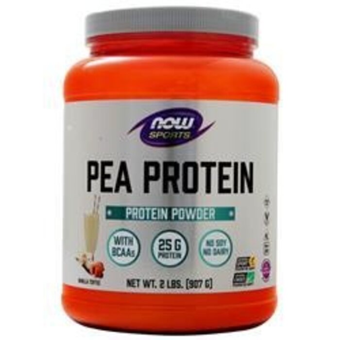 NOW FOODS NOW Foods Pea Protein - Vanilla Toffee, 2 lb