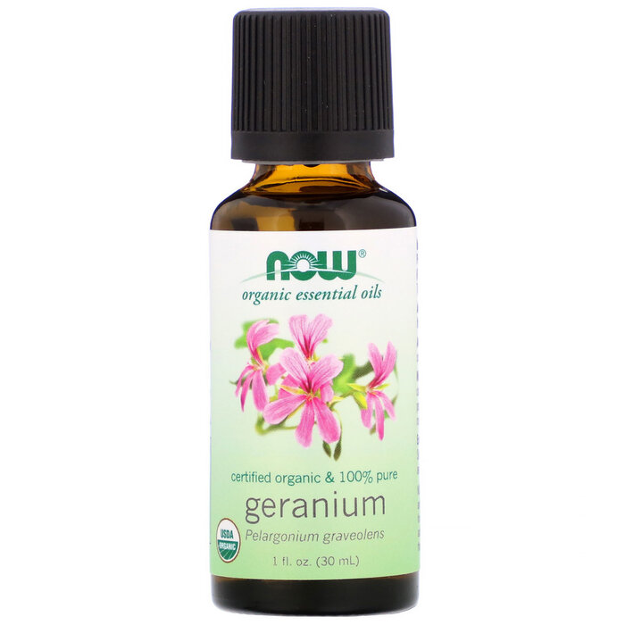 NOW FOODS Geranium Oil 1 fl oz