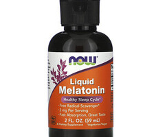NOW FOODS Liquid Melatonin 2oz