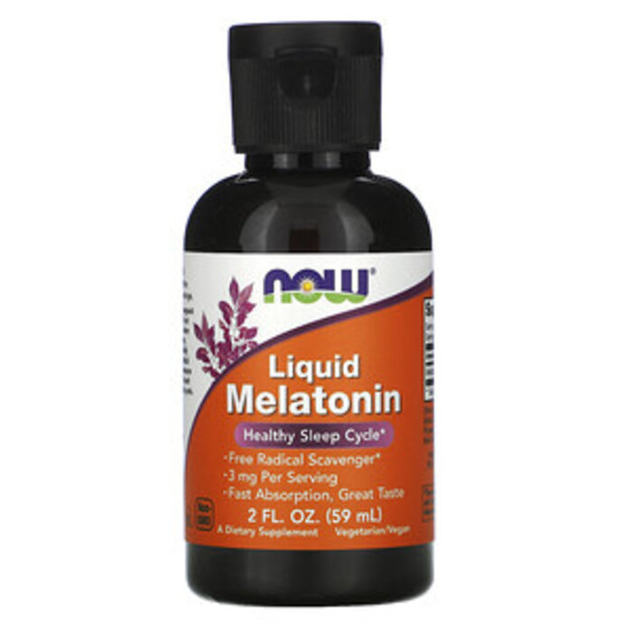 NOW FOODS Liquid Melatonin 2oz