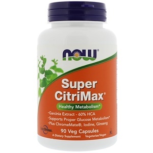 NOW FOODS NOW Foods Super CitriMax 90 Veg Capsules