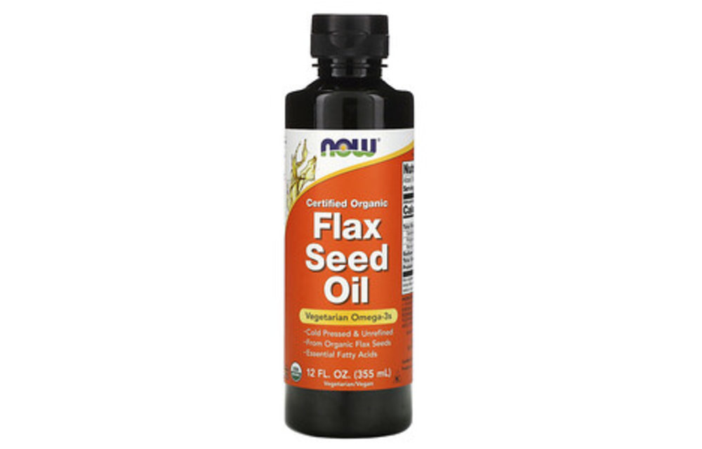 Certified Organic Flax Seed Oil 12 fl oz