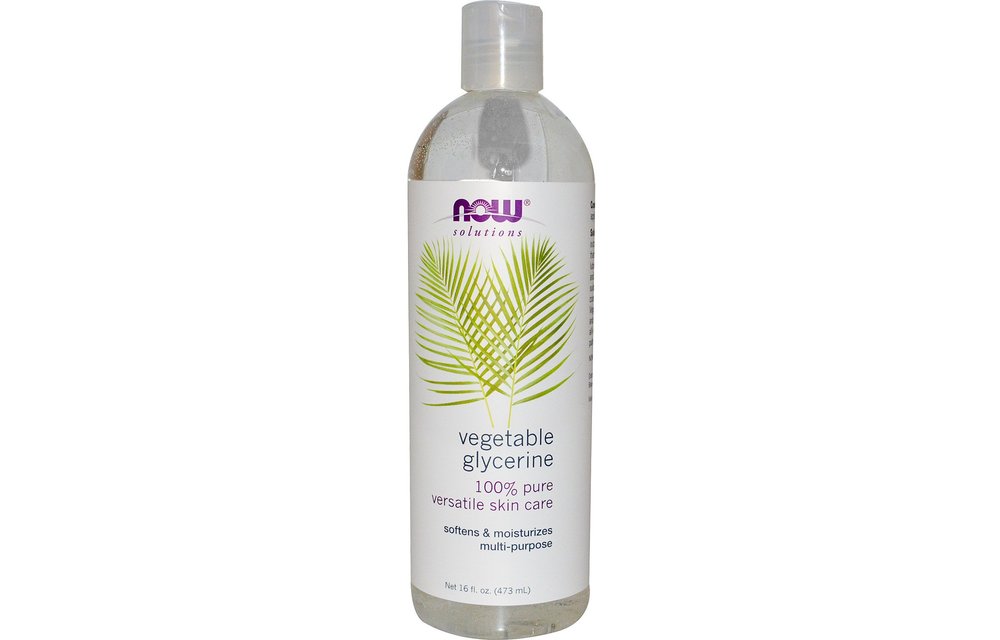 NOW Solutions Vegetable Glycerin Pure Versatile Skin Care - 16 fl oz