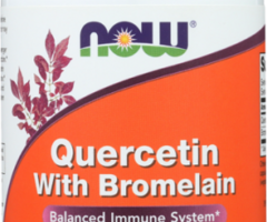 NOW FOODS Quercetin with Bromelain 120 VegCaps