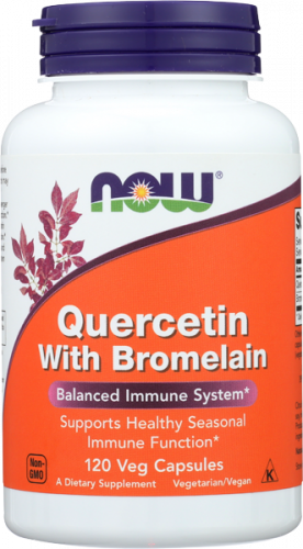 NOW FOODS NOW Foods Quercetin with Bromelain 120 VegCaps