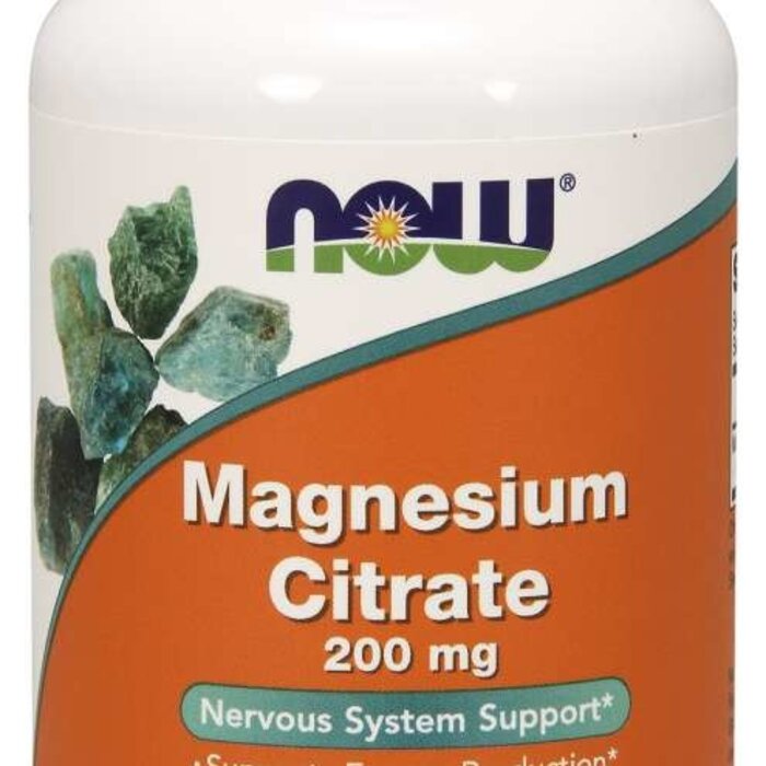 NOW FOODS NOW Foods Magnesium Citrate 200 mg - 100 Tablets