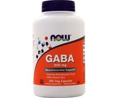 NOW FOODS GABA 500mg 200VegCaps