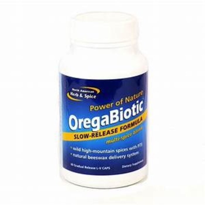 North American Herb & Spice North American Herb & Spice OregaBiotic - 60 Vegetarian Capsules