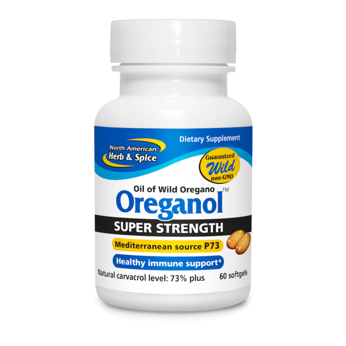 North American Herb & Spice North American Herb & Spice Super Strength Oreganol P73 - 60 Softgels