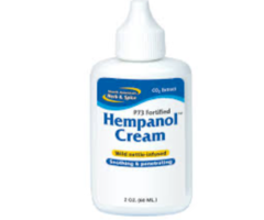 North American Herb & Spice Hempanol Cream 2oz