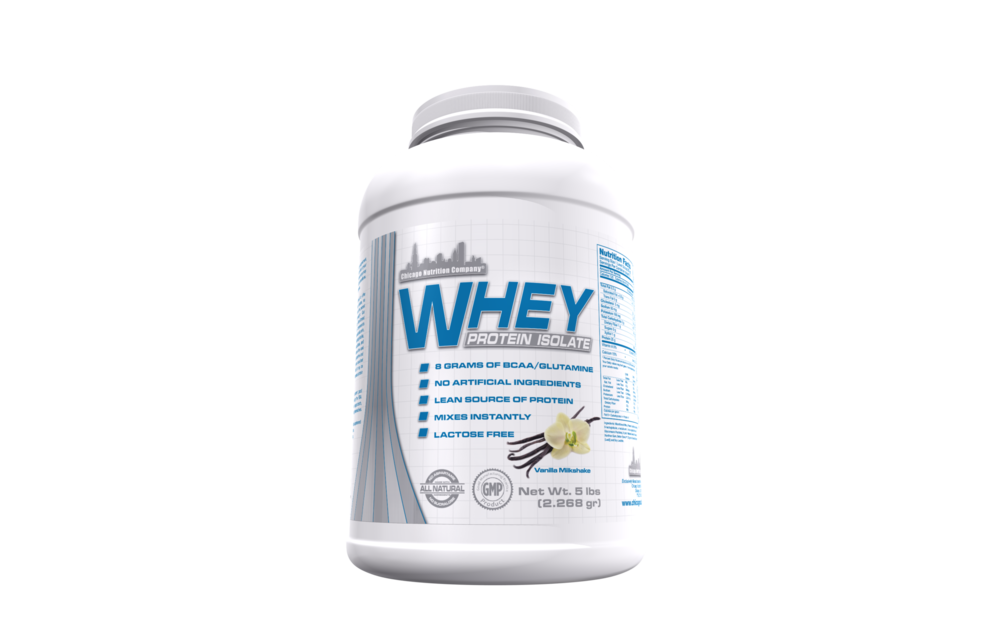 Whey Protein Isolate Vanilla 5lb