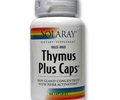 Solaray Thymus Plus Caps - 60 Capsules