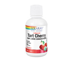 Solaray Organic Tart Cherry 100 Juice Concentrate 16 fl oz 473 ml
