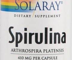 Solaray Spirulina 410mg 100ct