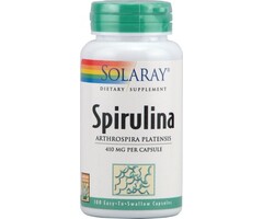 Solaray Spirulina 410mg 100ct