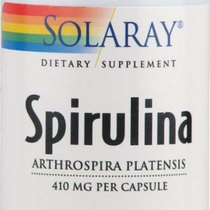 Solaray Spirulina 410mg 100ct