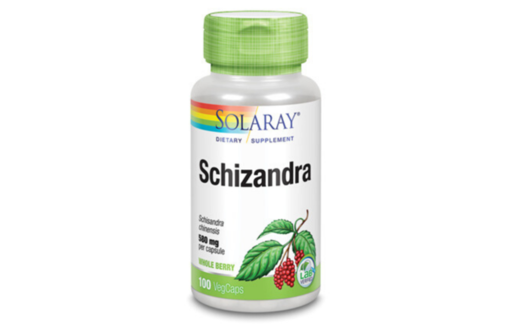 Solaray Schizandra Berries 580mg 100VegCaps