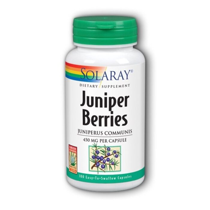 Solaray Juniper Berry 450 mg 100VegCaps