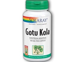 Solaray Gotu Kola 450mg 100ct