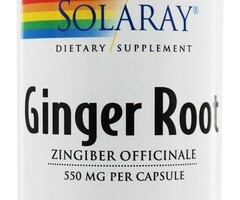 Solaray Ginger Root 550mg 100mg