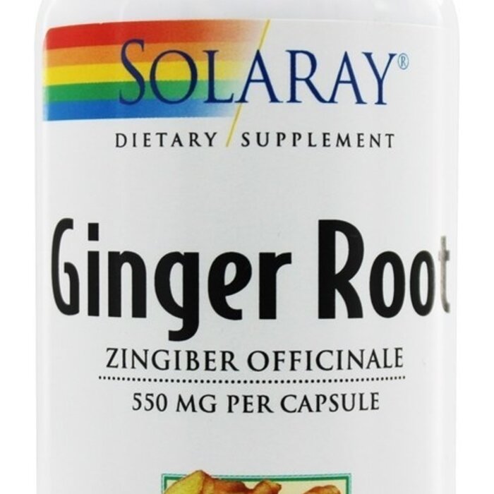 Solaray Ginger Root 550mg 100mg