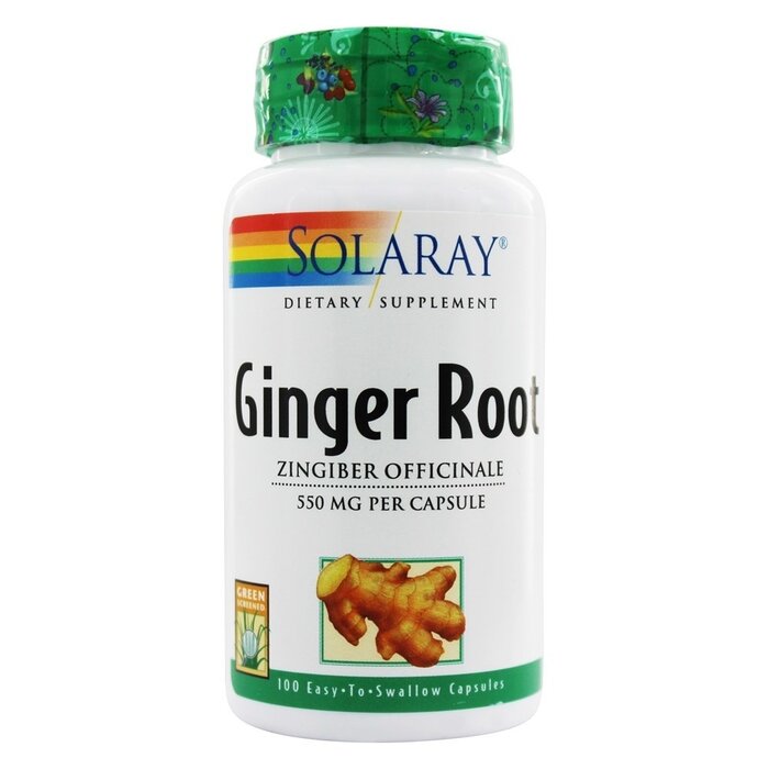 Solaray Ginger Root 550mg 100mg
