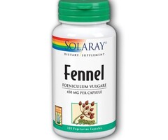 Solaray Fennel Seeds 450mg 100ct