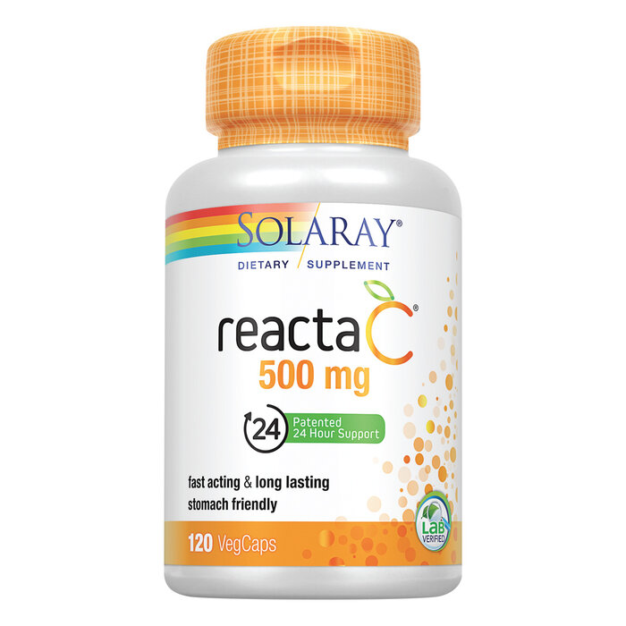 Solaray Reacta-C 500mg 180VegCaps