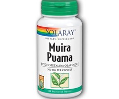 Solaray Muira Puama Root 300mg 100 Ct