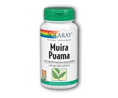 Solaray Muira Puama Root 300mg 100 Ct