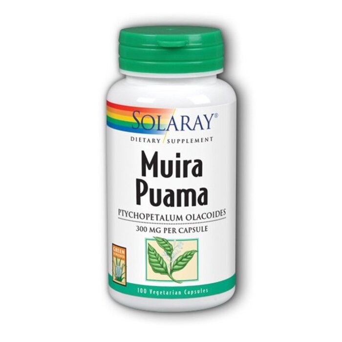 Solaray Muira Puama Root 300mg 100 Ct