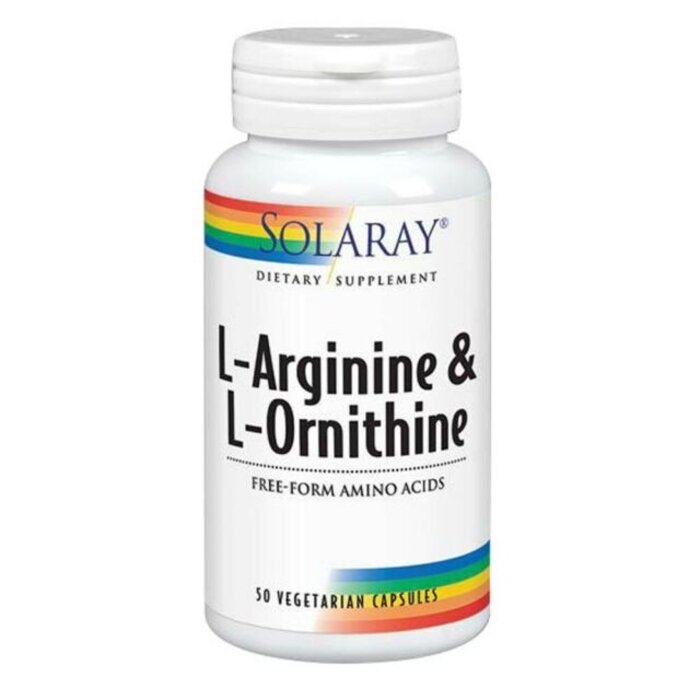 Solaray L-Arginine & L- Ornithine 50VegCaps