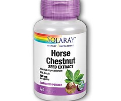 Solaray Horse Chestnut Extract 400 Mg 120 VegCaps