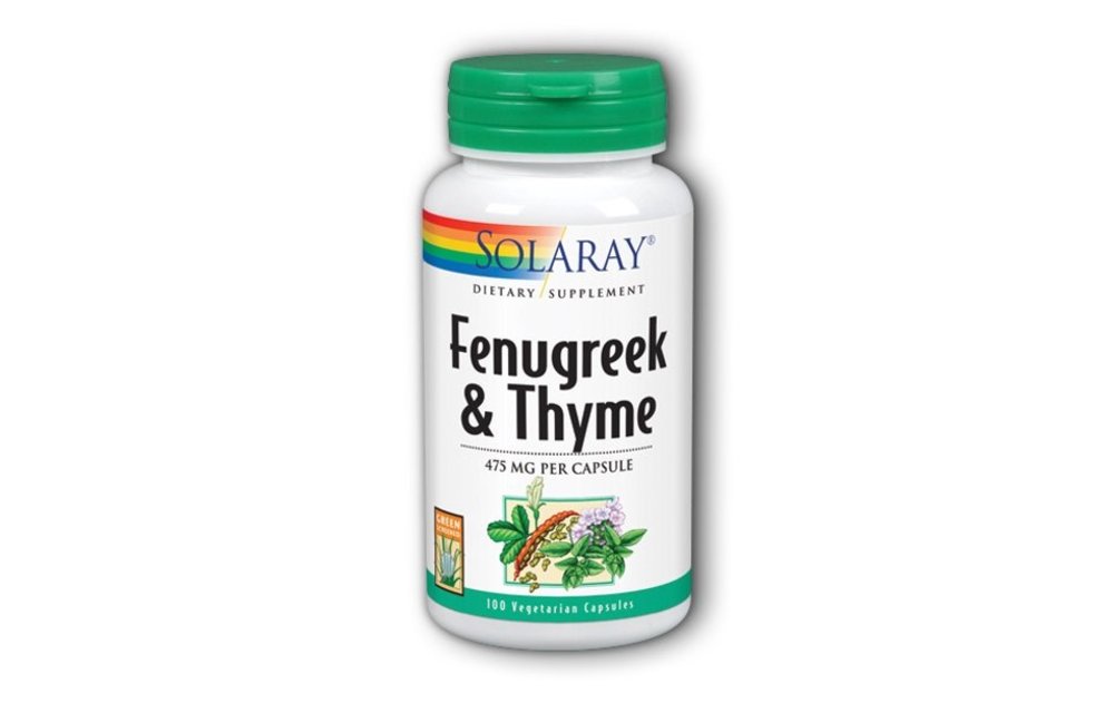 Fenugreek and Thyme Capsules 475mg 100 VegCaps