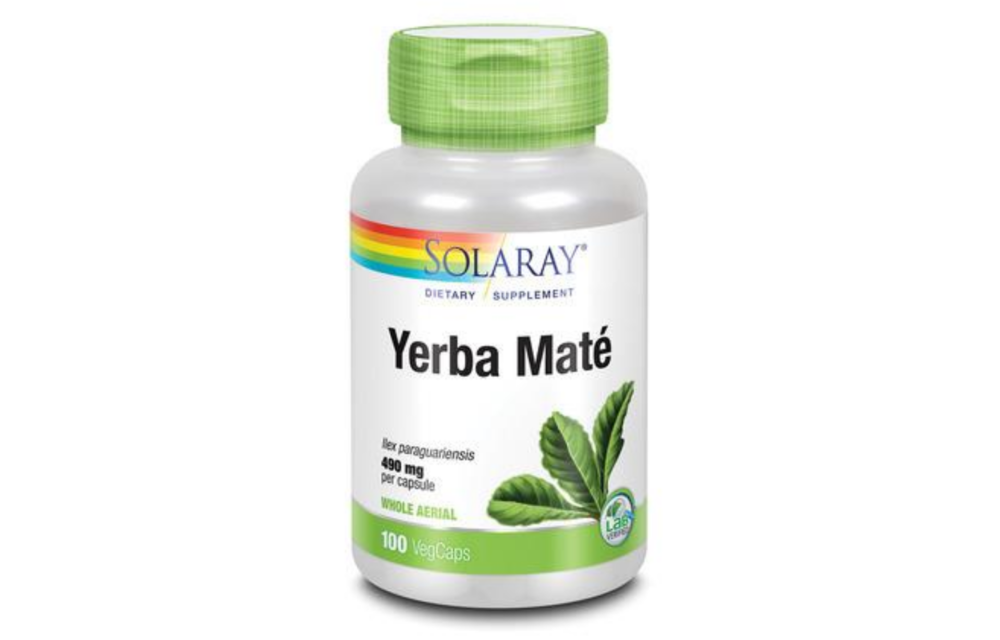 Yerba Mate 490mg 100VegCaps