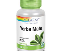Solaray Yerba Mate 490mg 100VegCaps