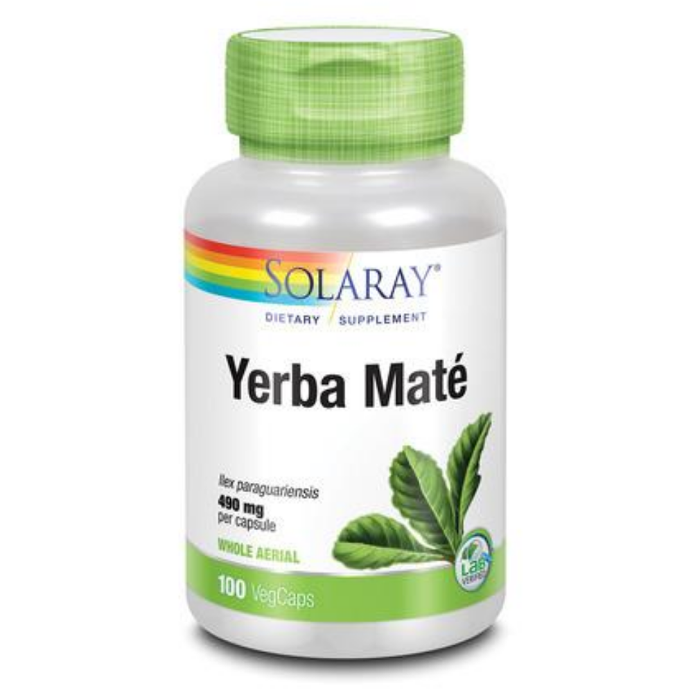 Solaray Yerba Mate 490mg 100VegCaps