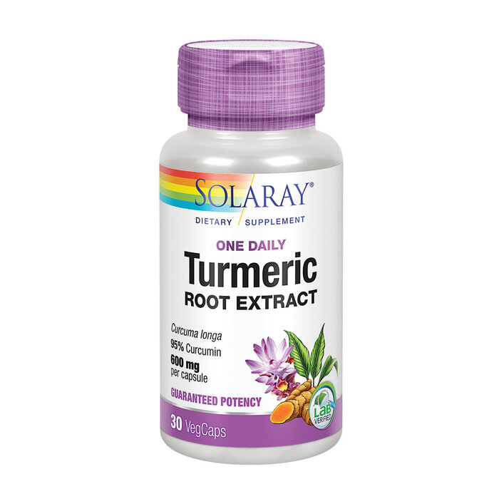 Solaray Turmeric One Daily 600mg 30VegCaps