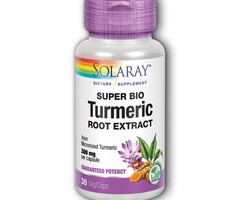 Solaray Super Bio Turmeric 300mg 30VegCaps